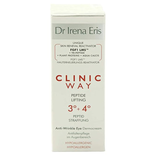 DR IRENA ERIS Clinic Way - PEPTIDE Lifting Day and Night Eye Cream 3°+ 4° - 15 ml-VivaGrace Women