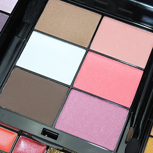 Makeup Kit for Women Full Kit Eyeshadow Facial Blusher Eyebrow Powder Face Concealer Powder Eyeliner Pencil Ultimate Color Combination 74 Colors Makeup Set Combination Palette-VivaGrace Women