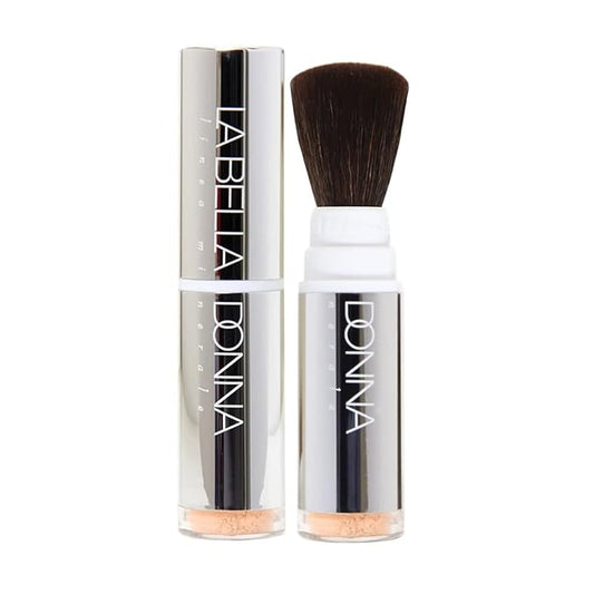 Minerals on the Go - (Dispensing Brush w/Loose Foundation) in Peche-VivaGrace Women