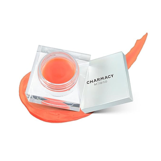 CHARMACY Magic Color Lip & Cheek Balm, PH Color Changing Blusher for Cheeks, Long Lasting Moisturizing Multi Use cream Waterproof Blush Makeup, PERSIMMON JELLY (#04)-VivaGrace Women