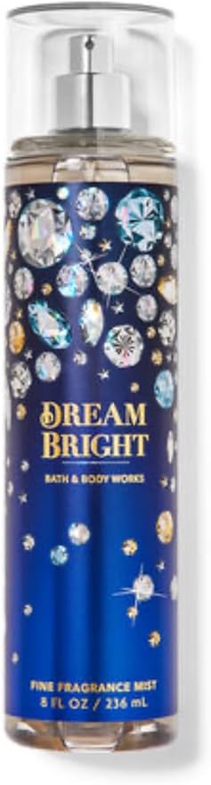Bath & Body Works - 3 Piece Bundle - Spray - Body Cream - Shower Gel - Full Size and Gift Bag HELLO GORGEOUS (Dream Bright)-VivaGrace Women