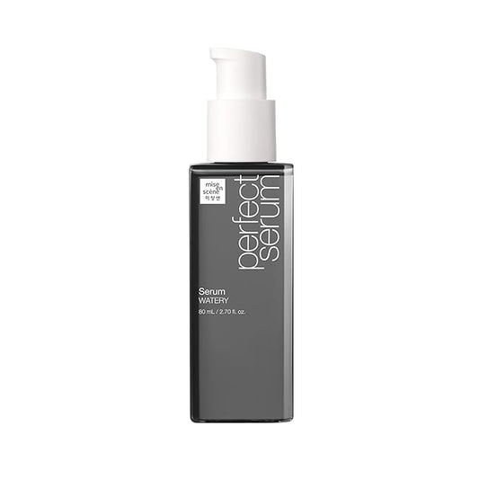Mise En Scene Perfect Watery Serum for Hair Moisturizing - Korean Hair Argan Oils, Hair Essence for Hydrating with Citrus Scent, Derma Test Completed, 2.70 fl. Oz-VivaGrace Women