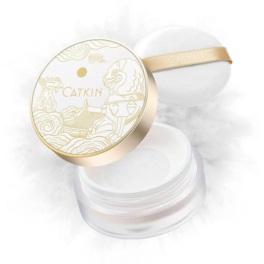CATKIN Dreamworld Air Makeup Loose Powder Setting Finishing Powder Oil Control shimmer (C02)-VivaGrace Women
