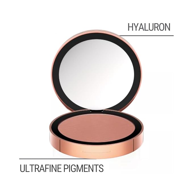 M. Asam Magic Finish Satin Blush Desert Bloom Blush (0.14 Oz) – Make-Up Powder Blush For A Fresh & Radiant Look With Hyaluronic Acid & Ultra-Fine Color Pigments For Fuller Looking Cheeks-VivaGrace Women