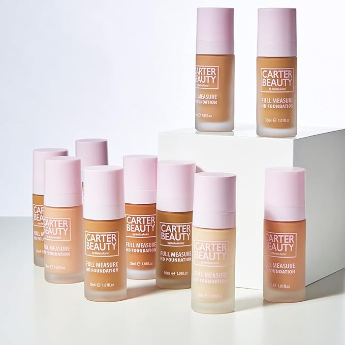 Carter Beauty By Marissa Carter Half Measure Dewy Foundation - Water-Based, Light-To-Medium Sheer Finish - Vegan And Cruelty Free, Paraben And Sulfate Free - Vanilla Fudge - 1.01 OZ-VivaGrace Women