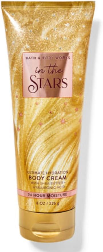 Bath & Body Works - 3 Piece Bundle - Spray - Body Cream - Shower Gel - Full Size and Gift Bag HELLO GORGEOUS (In The Stars)-VivaGrace Women
