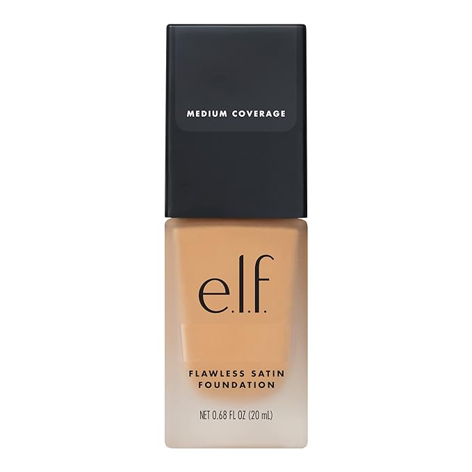 e.l.f. Flawless Finish Foundation | Lightweight, Medium Coverage & Semi-Matte | Nude | 0.68 Fl Oz (20mL) (Packaging may vary)-VivaGrace Women