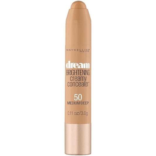 Maybelline New York Dream Brightening Creamy Concealer, Medium/Deep, 0.11 oz.-VivaGrace Women