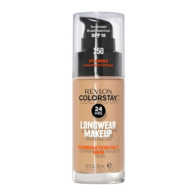Revlon Colorstay Makeup Foundation 250 Fresh Beige (Beige)-VivaGrace Women