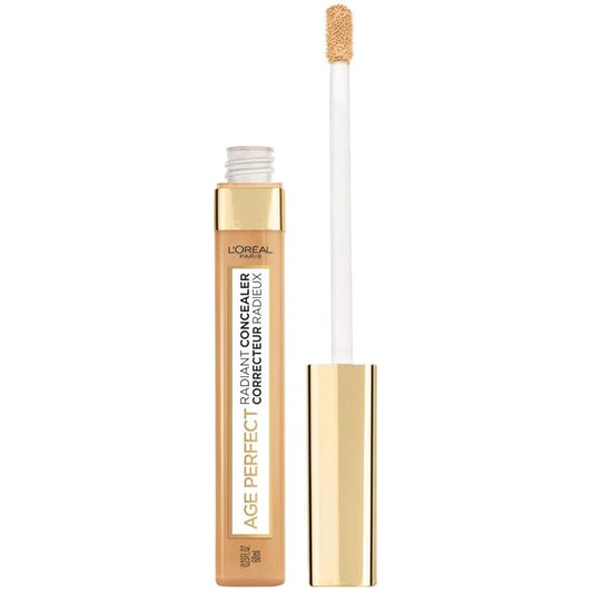 L’Oréal Paris Age Perfect Radiant Concealer with Hydrating Serum and Glycerin, Ivory Beige-VivaGrace Women
