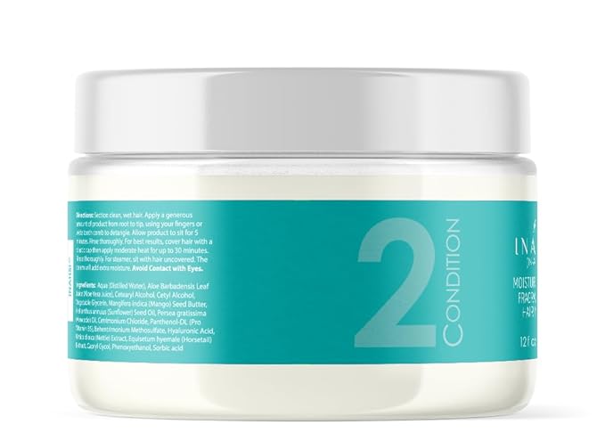 Moisture Supreme Fragrance Free Hair Masque | Deep Conditioner for Men, Women, or Kids with Curly Hair | Hair Products for Naturally Curly Hair 12 oz | Made in the USA-VivaGrace Women