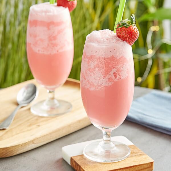 Fanale Premium Strawberry Bubble Tea Flavoring Powder | Perfect for Baking, Smoothies, Desserts and Drinks | Instant Flavoring Powder for Boba Milk Tea - 2.2 Pounds (Pack of 20)