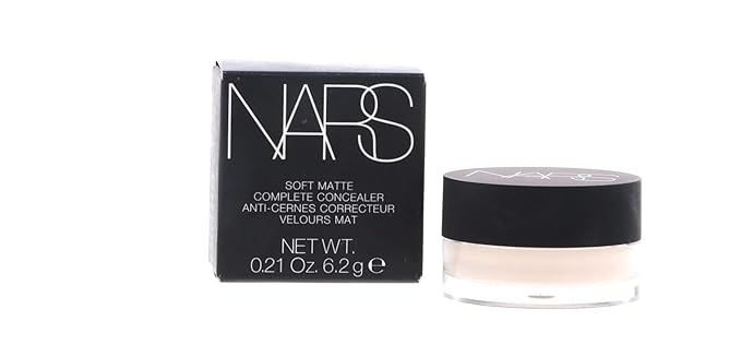 NARS Soft Matte Complete Concealer Chantilly - for fair skin with neutral undertones, Natural, 0.21 Ounce (Pack of 1), C-NA-062-03-VivaGrace Women