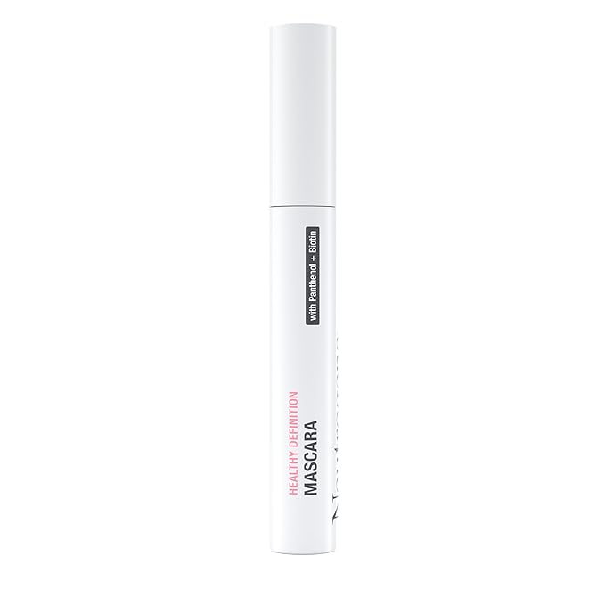 Neutrogena Healthy Definition Mascara - Defines, Lifts, Curls, Lengthens & Volumizes Lashes - Dual-Sided Mascara Comb + Brush for Natural Application - Black Brown, 0.27 oz