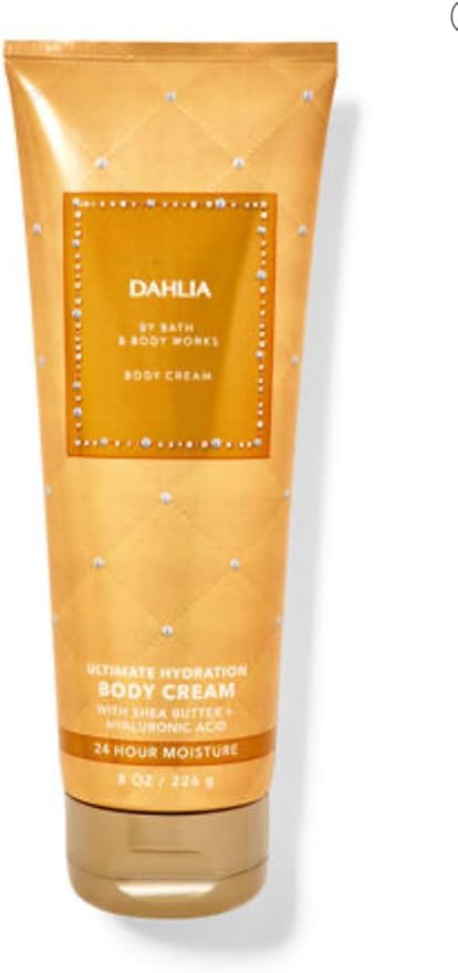 Bath & Body Works - 3 Piece Bundle - Spray - Body Cream - Shower Gel - Full Size and Gift Bag HELLO GORGEOUS (Dahlia)-VivaGrace Women