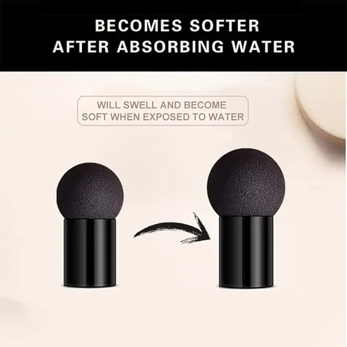 OCHEAL Mushroom Head Air Cushion BB Cream Foundation Cream for Face Makeup Concealer Cushion for Face Comestics Make Up Cushion Compact Natural-VivaGrace Women