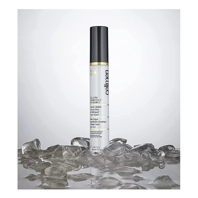 Cellcosmet Cellmen Cell Ultra Eye Serum XT - Revitalizing Anti-Fatigue Eye Cream for Dark Circles (0.5 oz)-VivaGrace Women