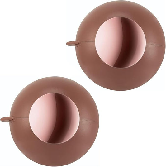 Washable Reusable Gel Lint Roller for Pet Hair, Tecogue Portable Dog Cat Pet Hair Remover for Clothes, Laundries, Sticky Cleaner, Dust Fuzz Fur for Travel Household (Maroon-2pcs)-VivaGrace Women