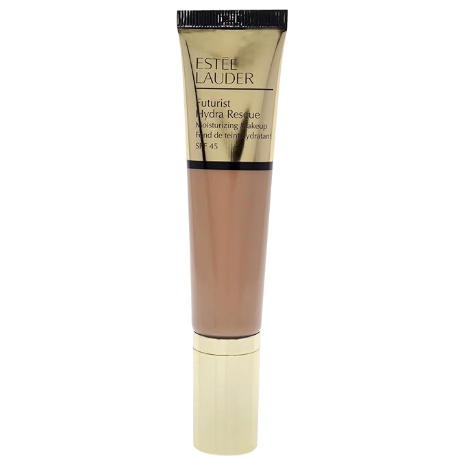 Estée Lauder Futurist Hydra Rescue Moisturizing Foundation SPF 45, 12 Hour Glow, 1.2 oz., 3N1 Ivory Beige-VivaGrace Women