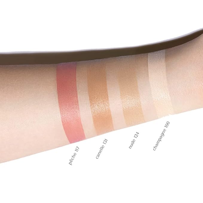Monts & Merveilles Face Palette – Cream | Bronzer, Concealer, Contour, Blush, Setting Powder | Long Lasting | Face and Cheek Sculpting Palette | Refillable | Cruelty Free (Light to Medium Skin)-VivaGrace Women