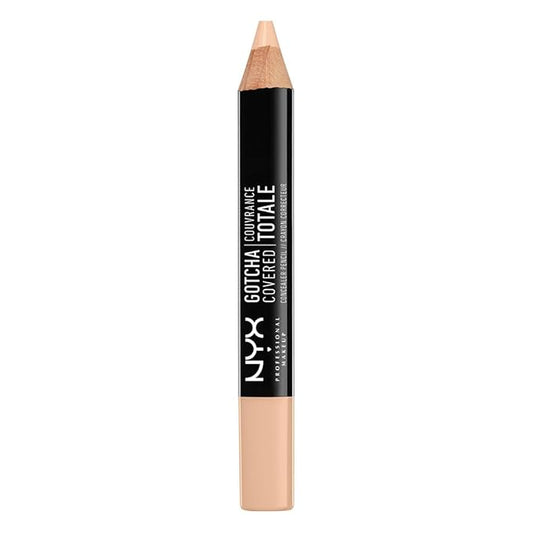 NYX Professional Makeup Gotcha Covered Concealer Pen, Ivory, 0.04 Ounce-VivaGrace Women