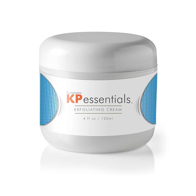 KP Essentials - Keratosis Pilaris Exfoliating Cream - Clear Red Bumps on Thighs and Arms For Confident Clear Skin - 4oz (1 Bottle)-VivaGrace Women