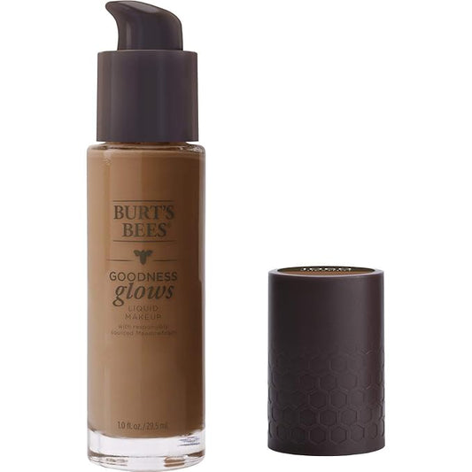Burt's Bees Goodness Glows Liquid Makeup, Chestnut - 1.0 Ounce-VivaGrace Women