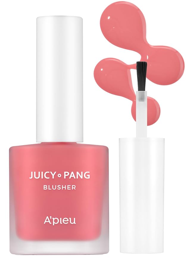 A'PIEU JUICY-PANG WATER BLUSHER (PK01 - I'm Strawberry) Korean Liquid Blush For Cheeks K Beauty Makeup-VivaGrace Women