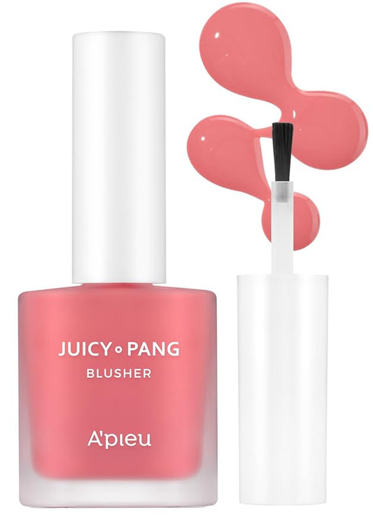 A'PIEU JUICY-PANG WATER BLUSHER (PK01 - I'm Strawberry) Korean Liquid Blush For Cheeks K Beauty Makeup-VivaGrace Women