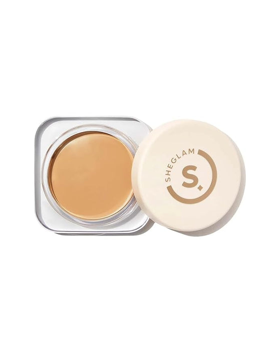 SHEGLAM Hydrating Cream Full Coverage Foundation Balm Long Lasting Concealer Face Foundation for Dry Skin - Butterscotch-VivaGrace Women