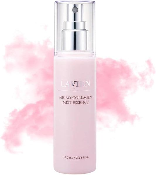 Lavien Micro Collagen Mist Essence - Hydrating Facial Spray, Redness and Smooth Skin - Suitable All Skin Types - 3.38 Fl Oz Bottle-VivaGrace Women