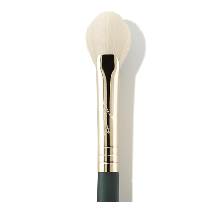[SOO ADOR] okhee Nose Shading Fan Brush SUN03 - Precise Contouring for Nose and Small Details | Designed by K-Pop Makeup Artist Seo Ok | Makeup Brush Contour Brush-VivaGrace Women
