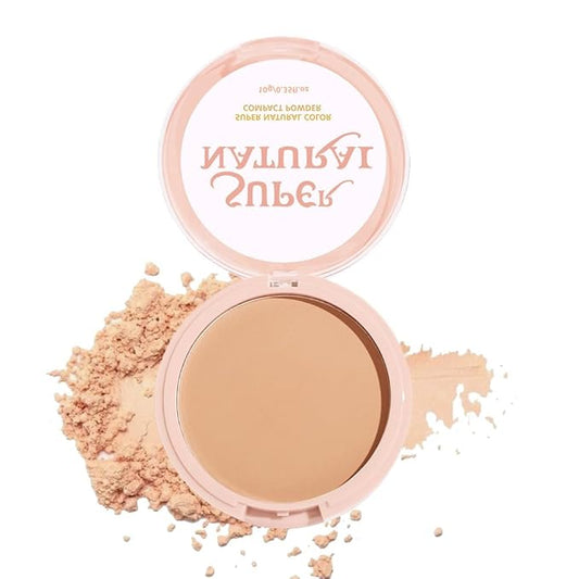 Oil Control Face Pressed Powder, Matte powder setting powder, long-lasting and waterproof loose powder, Flawless Lightweight Face Cosmetics, Cruelty-free, (05, 1 Pcs)-VivaGrace Women
