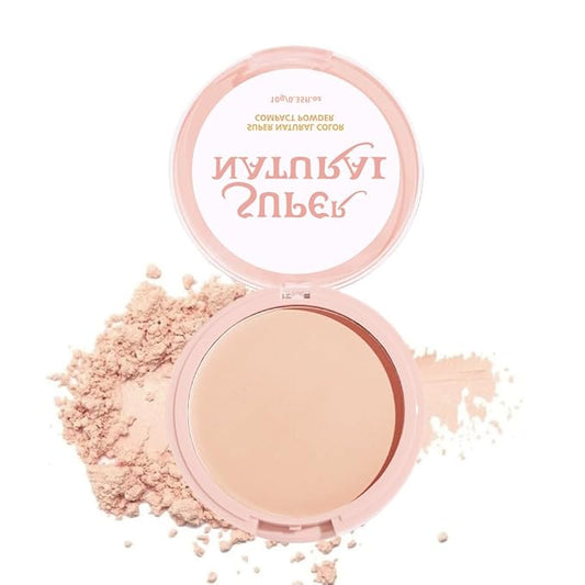 Oil Control Face Pressed Powder, Matte powder setting powder, long-lasting and waterproof loose powder, Flawless Lightweight Face Cosmetics, Cruelty-free, (03, 1 Pcs)-VivaGrace Women