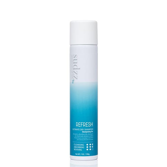 SUDZZFX Refresh Ultimate Dry Shampoo for Women - Waterless Shampoo - for Most Hair Types - Absorbs Excess Oil - Adds Light Volume & Texture - Color Protection-VivaGrace Women