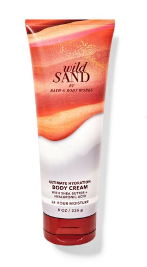 White Barn - Bath and Body Works - Gift Set 2 Piece Bundle - with Gift Bag HELLO GORGEOUS (Wild Sand)-VivaGrace Women