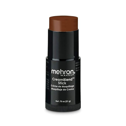 Mehron CreamBlend Stick | Face & Body Paint - Foundation Cream Makeup - Perfect for Halloween - .75 oz (21 g) - Light Cocoa-VivaGrace Women