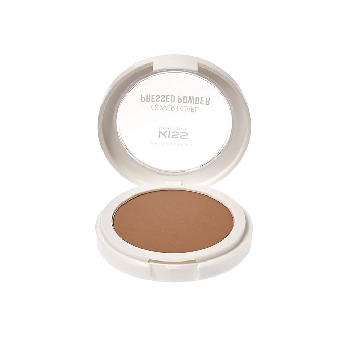 KISS Cover and Care Acne Control Pressed Powder- APP420 (Chestnut)-VivaGrace Women