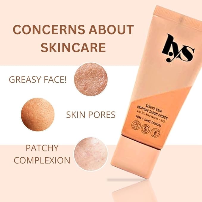 LYS Beauty Secure Skin Gripping Serum Primer 1 oz/ 30 mL-VivaGrace Women