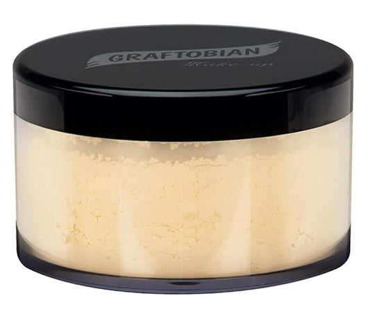 Graftobian HD LuxeCashmere Setting Powder - Banana Creme Pie (0.7 oz) - No Flashback, Matte, Silky Smooth Finish-VivaGrace Women