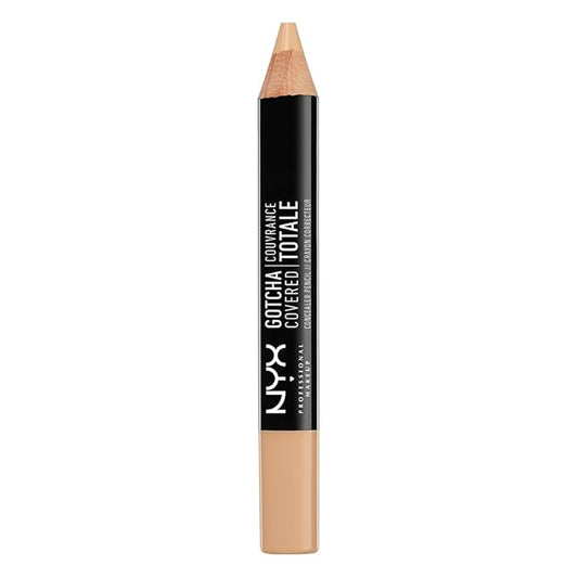 NYX Professional Makeup Gotcha Covered Concealer Pen, Nude Beige, 0.04 Ounce-VivaGrace Women