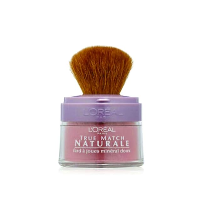 L’Oréal Paris Cosmetics True Match Mineral Blush, Pinched Pink, 0.15 oz.-VivaGrace Women