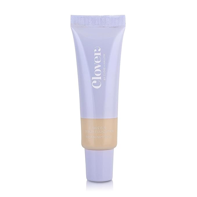 Clover Skin Is In Serum Foundation | Hydrating Face Serum, Lightweight Foundation, Cruelty-Free & Vegan | With Squalane And Sunflower Seed Wax | 30 ml - Shade 03 (Fair)-VivaGrace Women