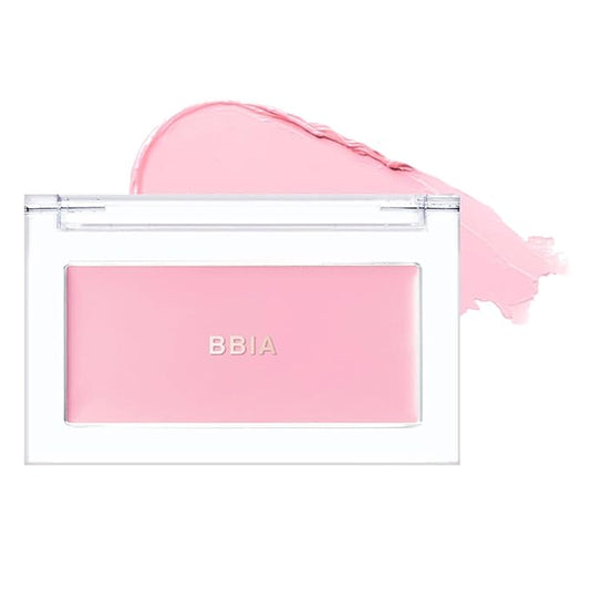 BBIA Ready To Wear Downy Cheek Cream Blush 8 Color - Creamy Blendable & Buildable Blush Dewy Texture & Matte Finish High Pigment Longlasting Lightweight Natural Face Makeup, 0.12oz (07 DOWNY ANGEL)-VivaGrace Women