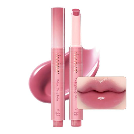 Dasique Melting Candy Balm (#05 Sugar Plum) | Glossy Balm | Moisturizing | For dry Lips | Vegan-VivaGrace Women