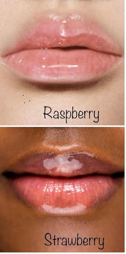 LIP RETREAT OIL, Sheer Color, Mineral Based with Vitamin E, Squalane, Non-Sticky, Glossy Balm, Moisturizing, Nourishes, Protects, Softens and Revitalizes The Lips (Strawberry)-VivaGrace Women