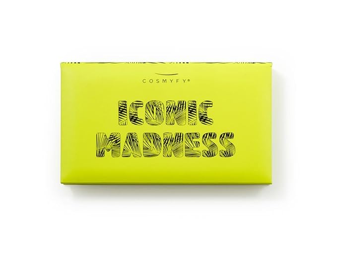 Iconic Madness Eyeshadow Palette 8 Color Shimmer and Matte Makeup Palette YouTube Influencer-VivaGrace Women