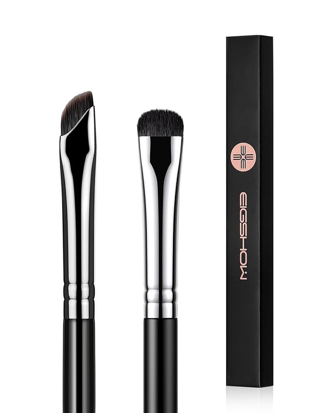 EIGSHOW Eyeshadow Smudge Brush & Eyeliner Brush, High-End Precision Eye Makeup Tools for Blending Cat Eye, Winged Liner (E865&E806)-VivaGrace Women
