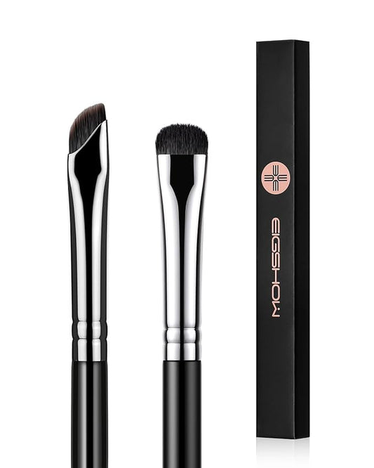 EIGSHOW Eyeshadow Smudge Brush & Eyeliner Brush, High-End Precision Eye Makeup Tools for Blending Cat Eye, Winged Liner (E865&E806)-VivaGrace Women