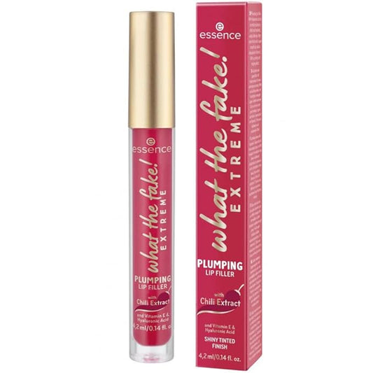 essence | What the Fake! Plumping Lip Filler | Chili Oil Extract Infused for Plump Lips | pH-Reactive Tint | Vegan, Cruelty Free & Gluten Free (03 | Oh My Chili)-VivaGrace Women